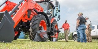 Retired Marine Receives M8 Series Tractor Through “Geared to Give” Program